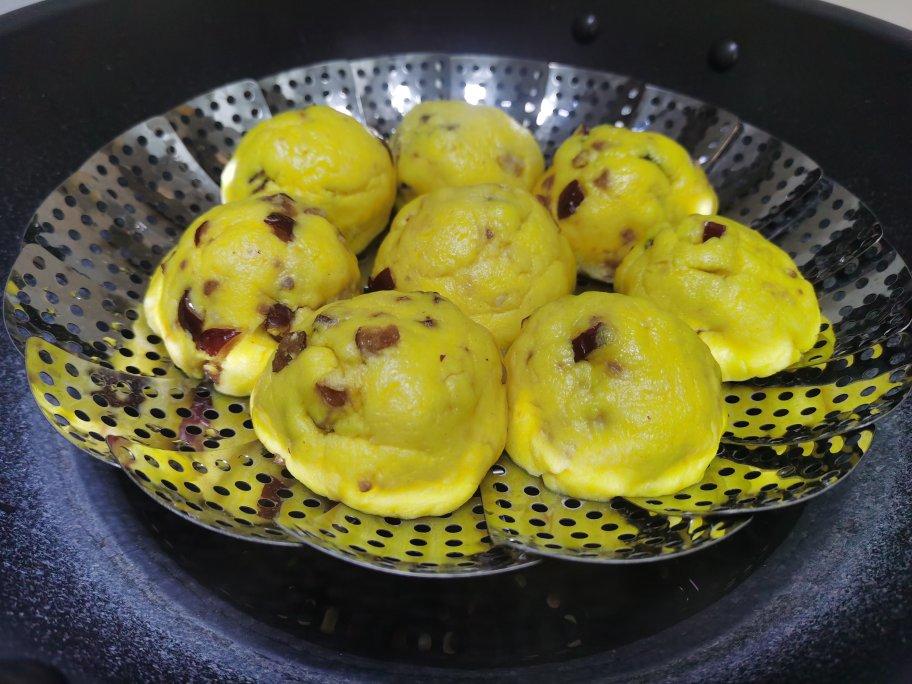 红枣玉米面窝窝头