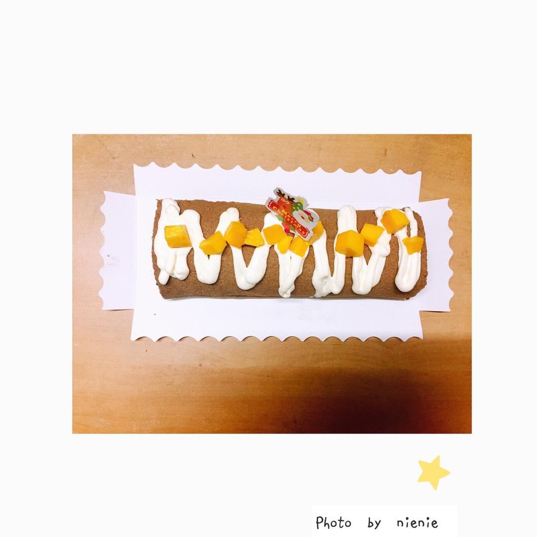 可可蛋糕卷