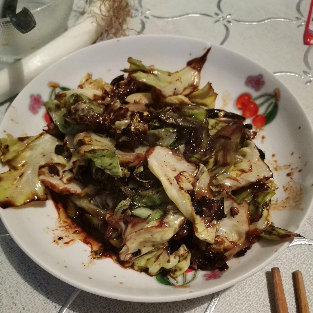 手撕包菜(家常菜下饭菜)