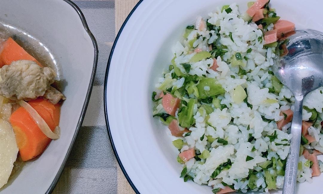 上海菜饭/上海咸酸饭（电饭煲版）