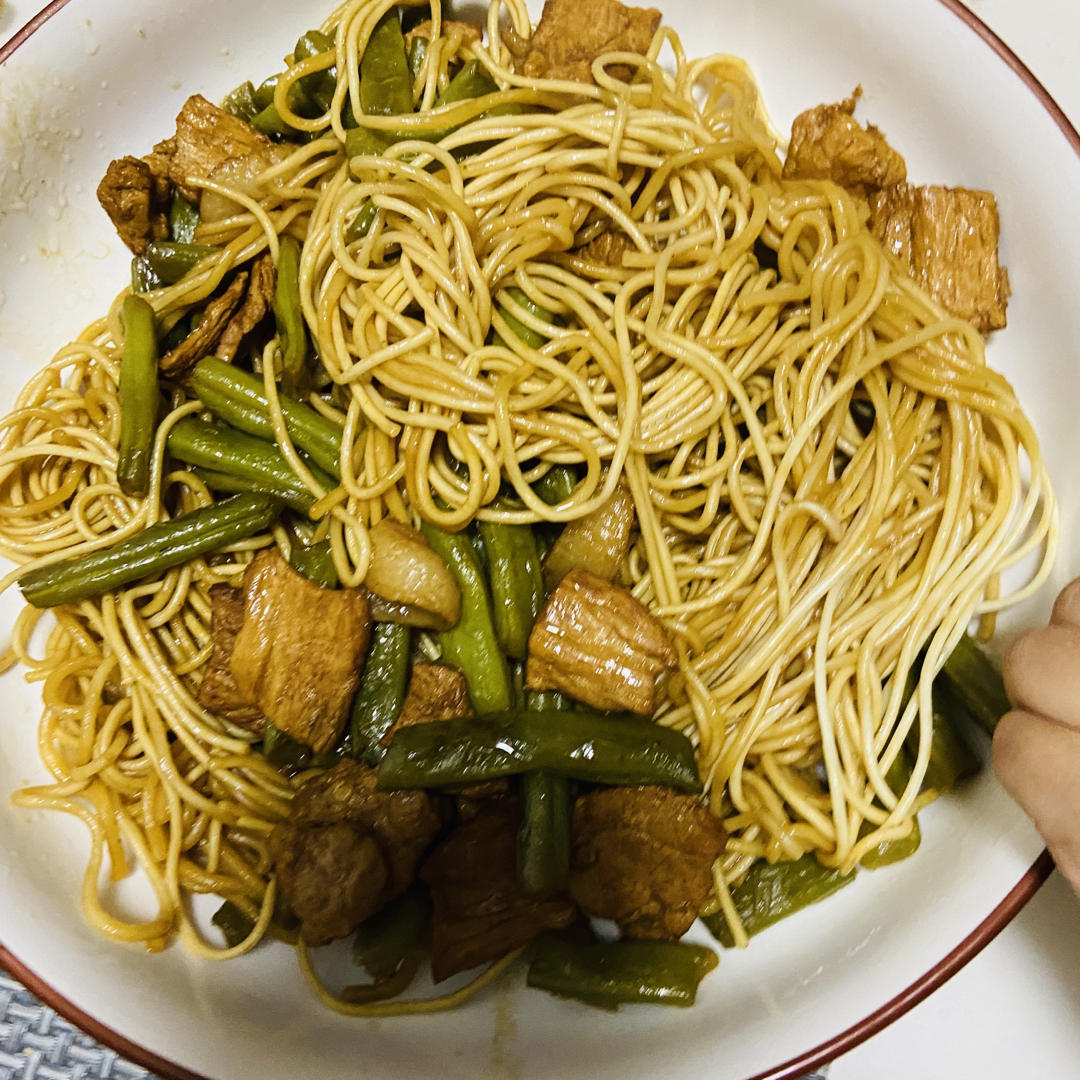 豆角焖面