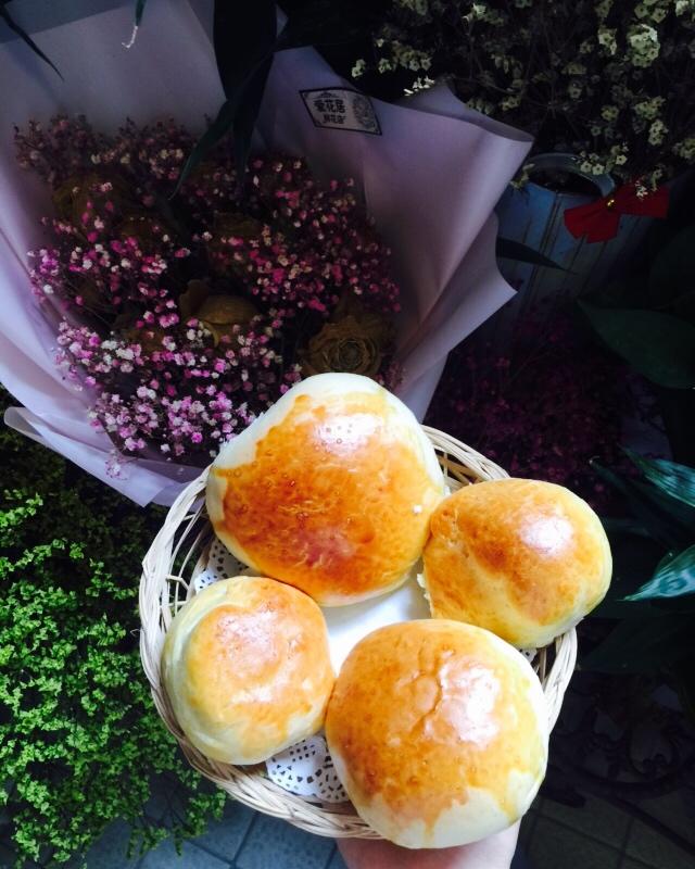 培根火腿香葱芝士面包