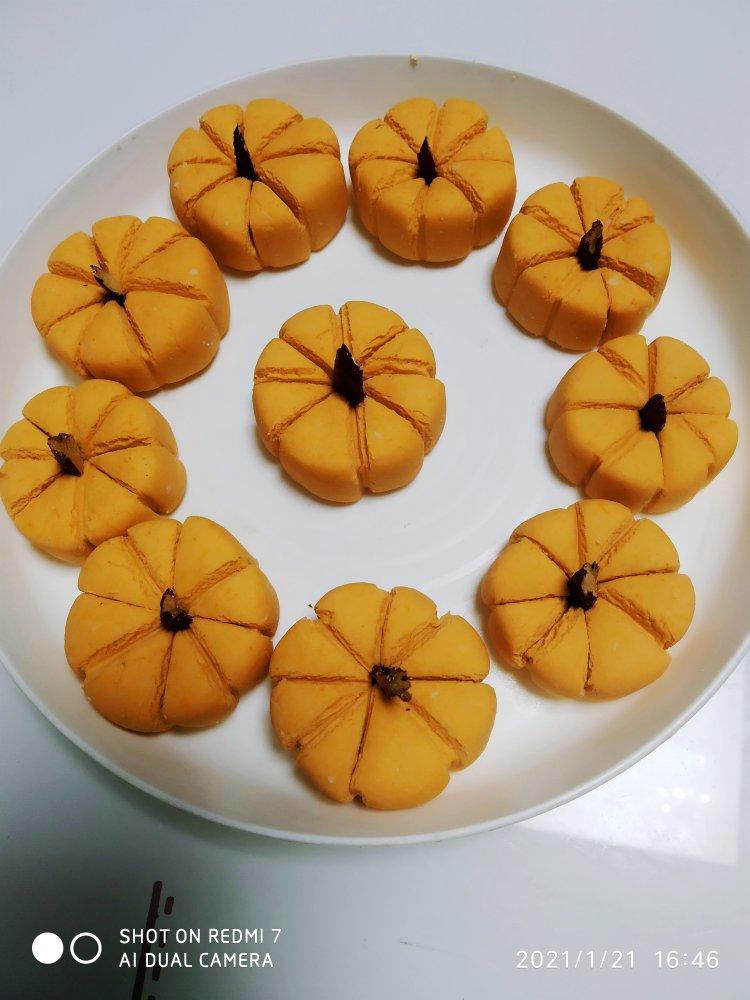 不会变形的南瓜饼