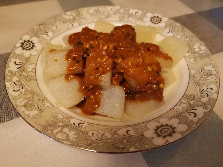 超好吃的东北煎焖子