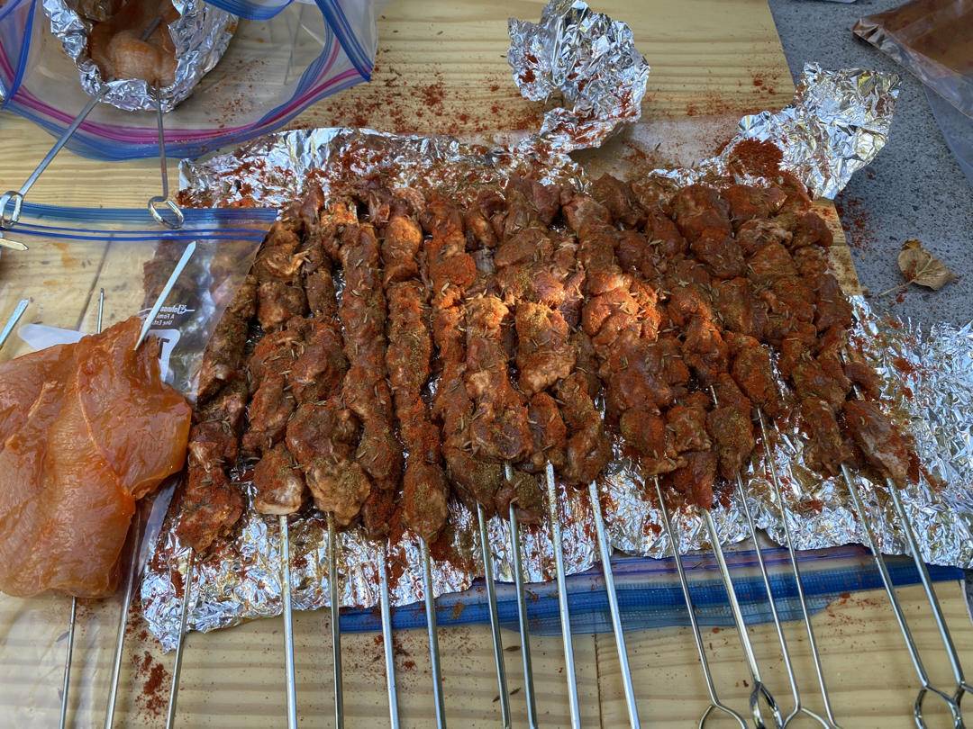 秘制烤羊肉串