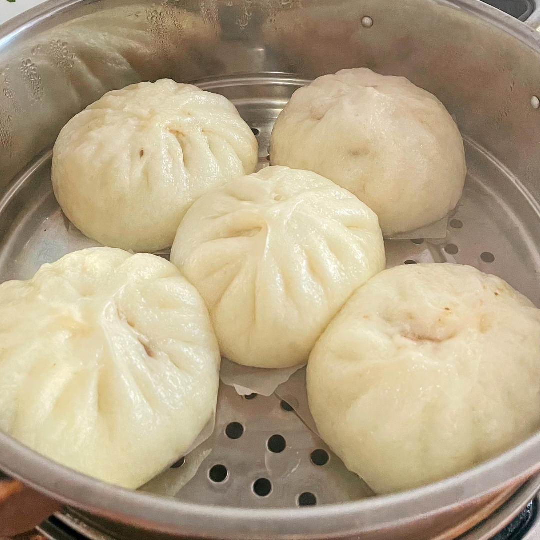 一次发酵肉包子