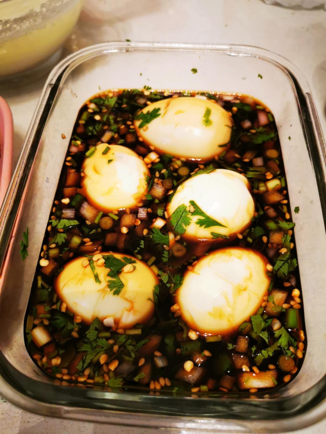 减肥必吃的酱鸡蛋