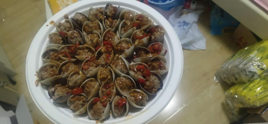 蛤蜊酿肉