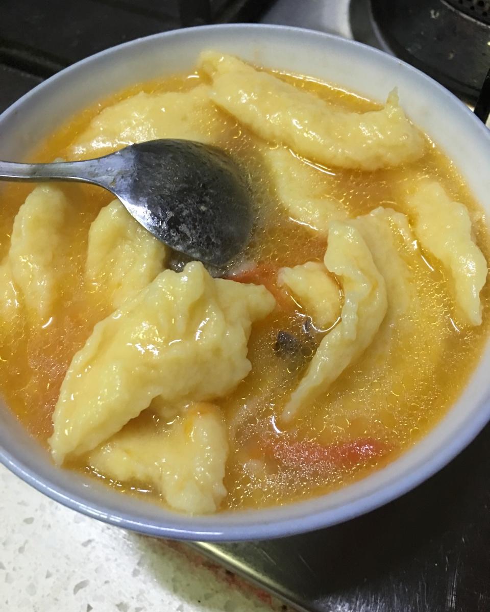 美丽轩做的面疙瘩