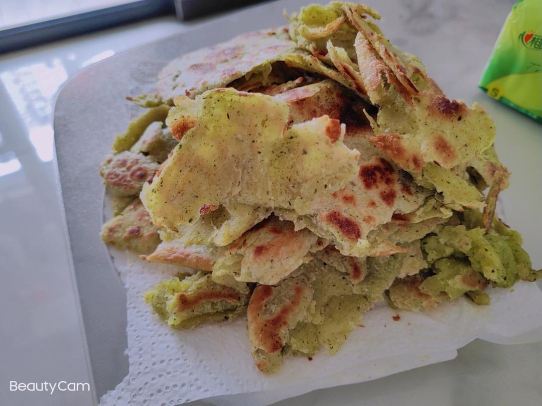 兰州名小吃——（破皮袄）油壶喧（玉泉山庄同款）——烫面苦豆饼