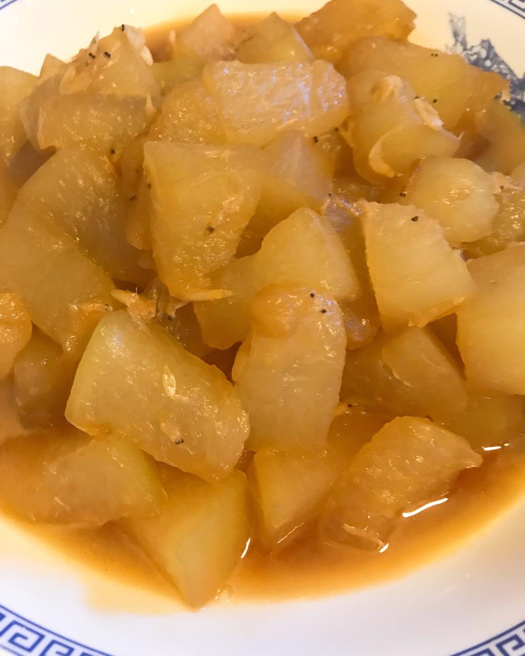 虾皮炒冬瓜
