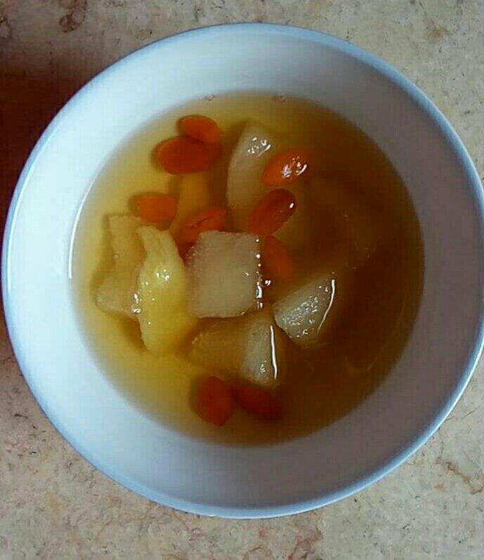 手机用户0289_o7qn做的雪梨姜汤(治疗感冒)