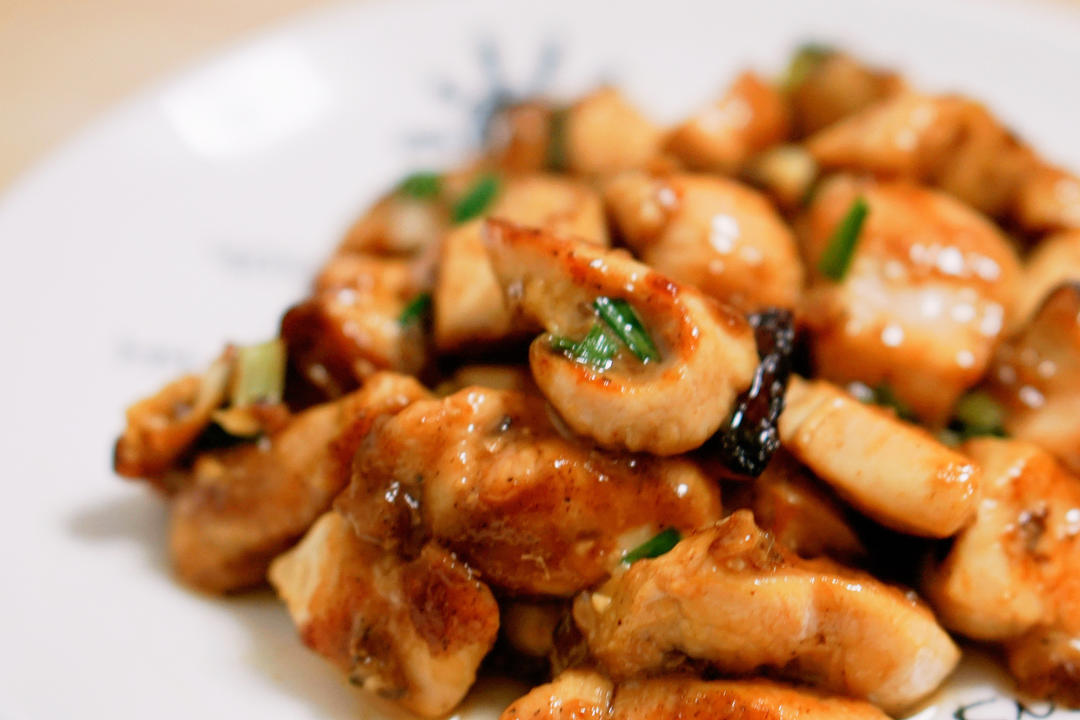 孜然蒜香鸡胸肉