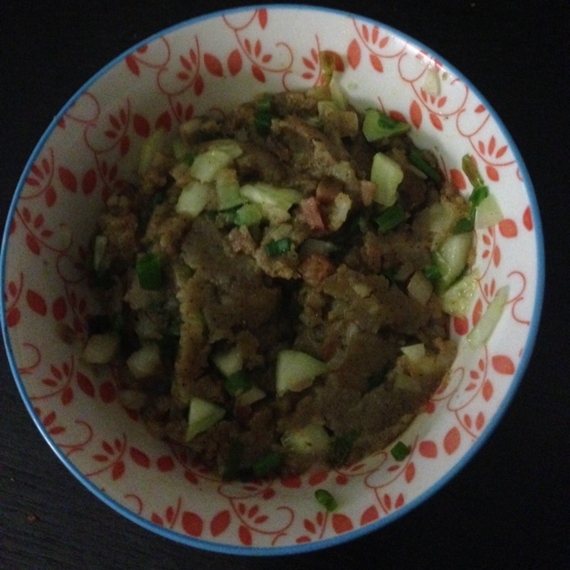 孜然香辣土豆泥