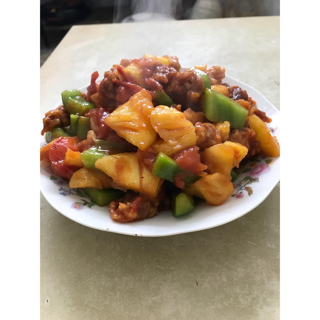 私房菠萝咕噜肉