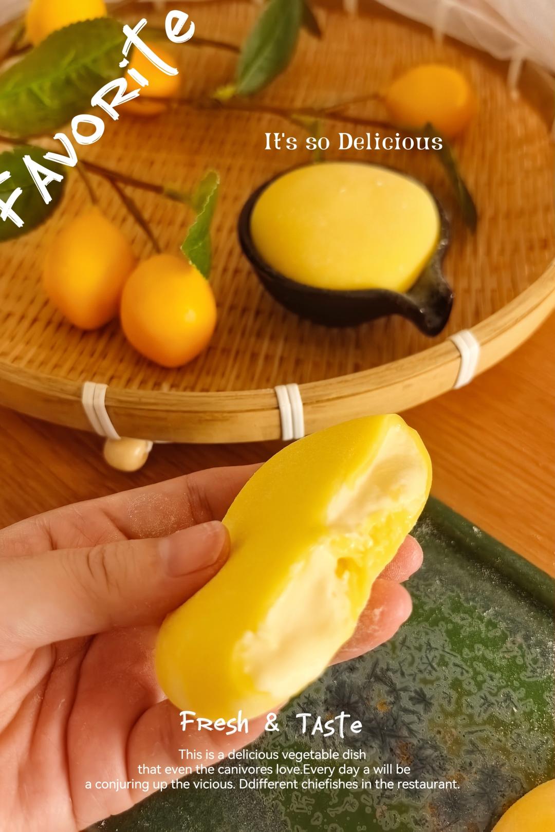 比雪媚娘还好吃的柠檬软奶酪 口感清香 软糯拉丝！新手也能做成功