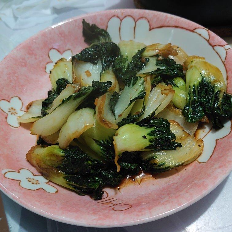 蒜蓉炒奶白菜