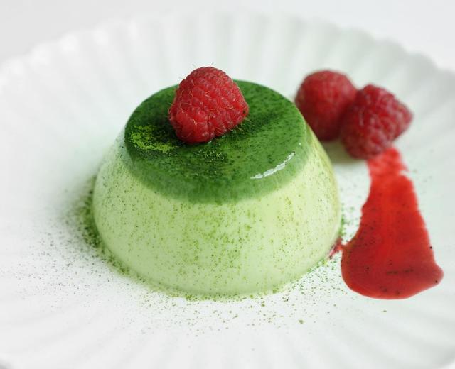 抹茶意式奶冻 Panna Cotta