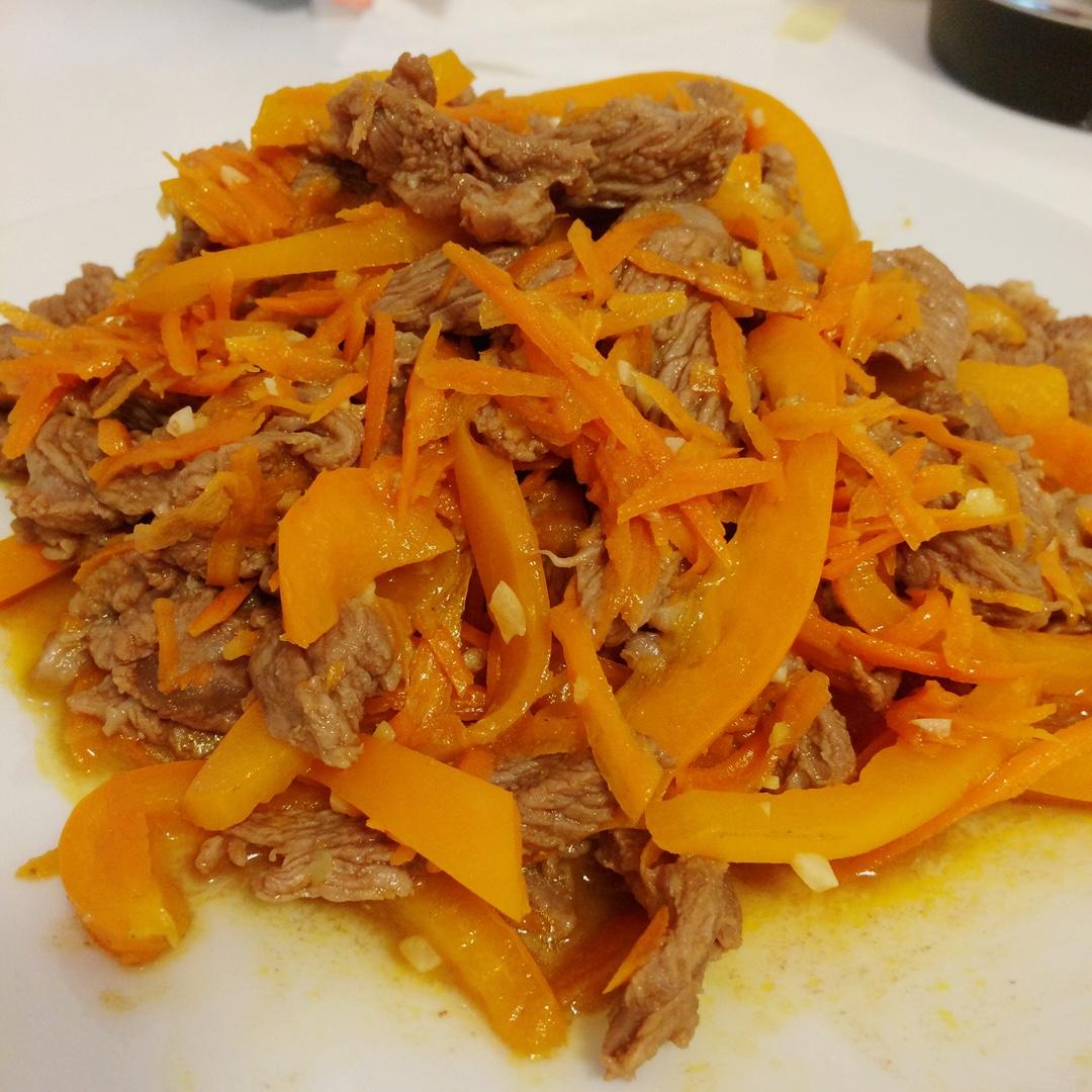 【曼食慢语】胡萝卜牛肉丝