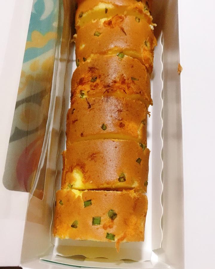 香葱肉松蛋糕卷