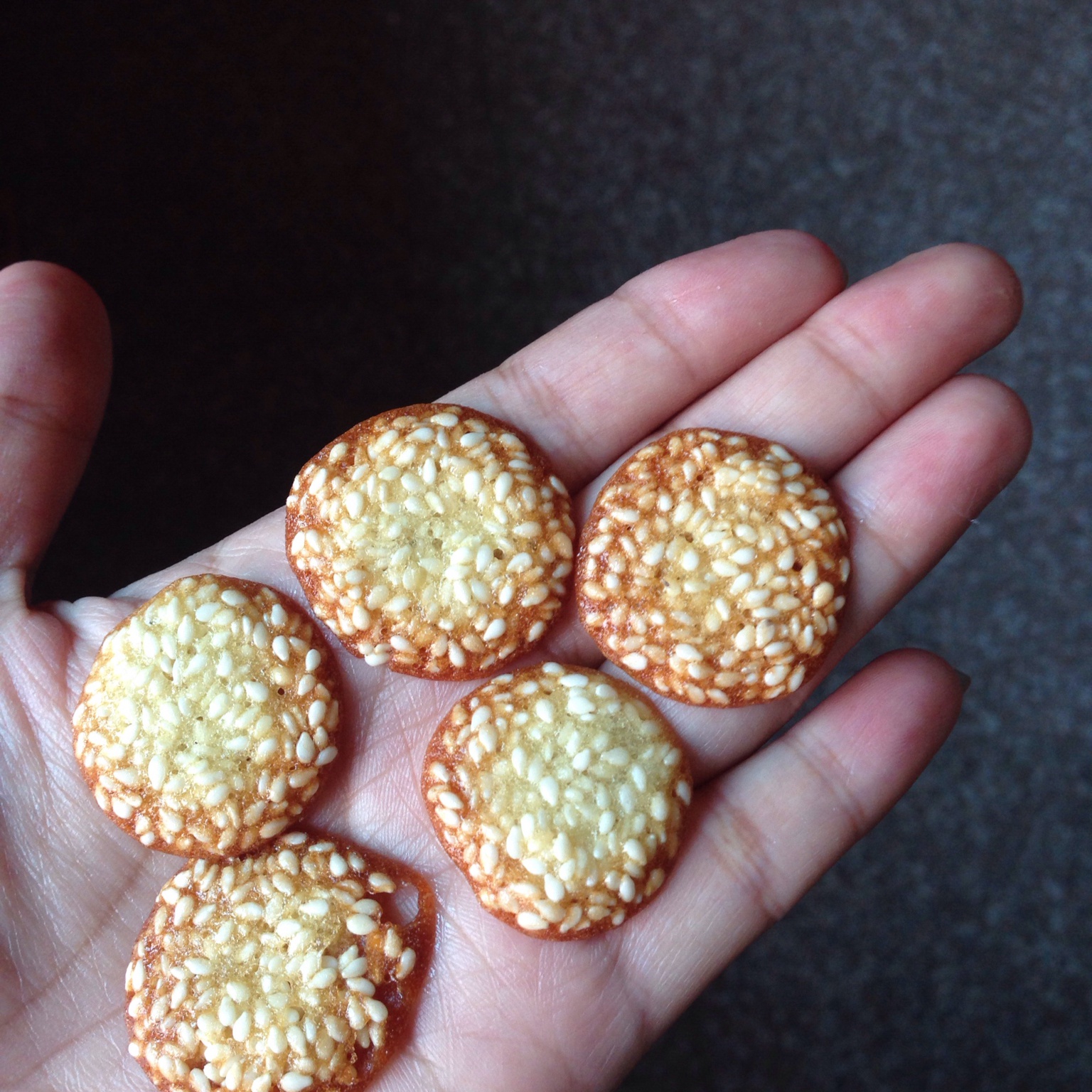 午后茶点——芝麻薄饼