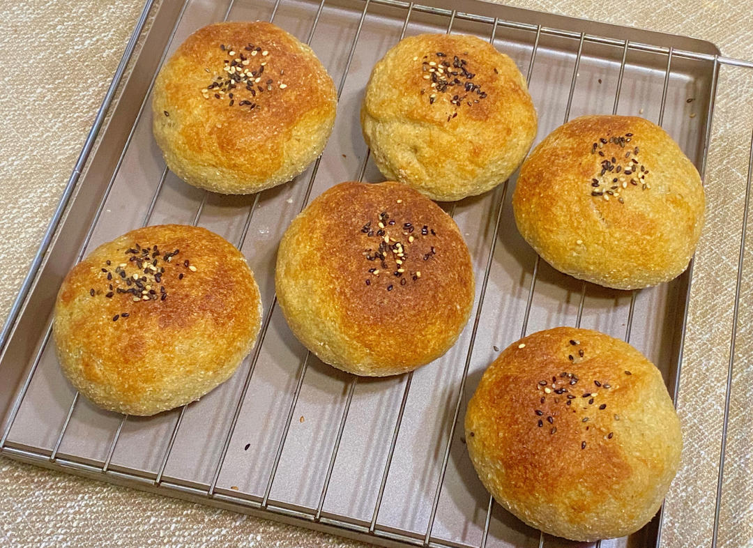 低碳水全麦汉堡胚（非生酮）｜控糖三餐