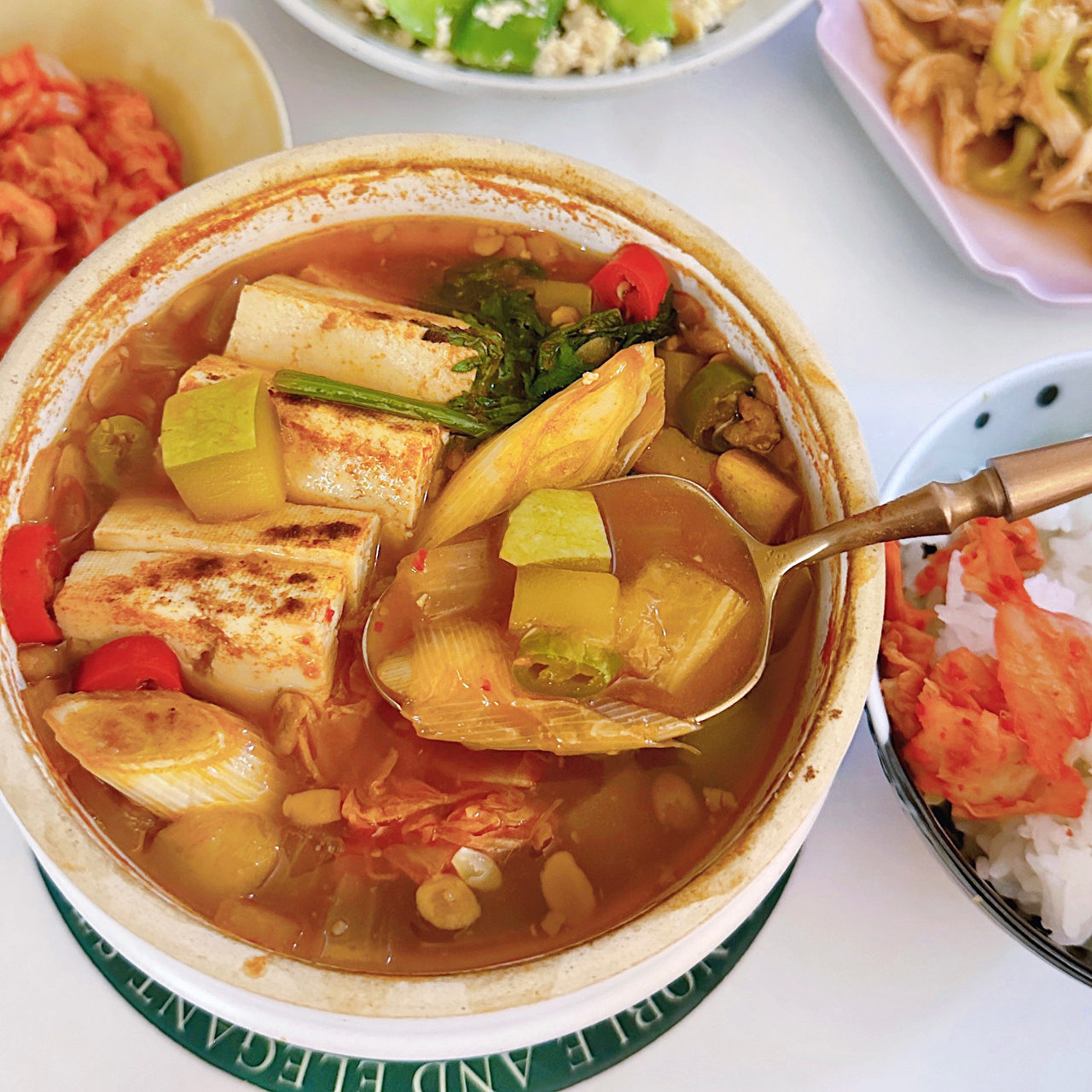 韩国传统大酱汤（ref.全州馆尹铉淑）的做法 步骤10
