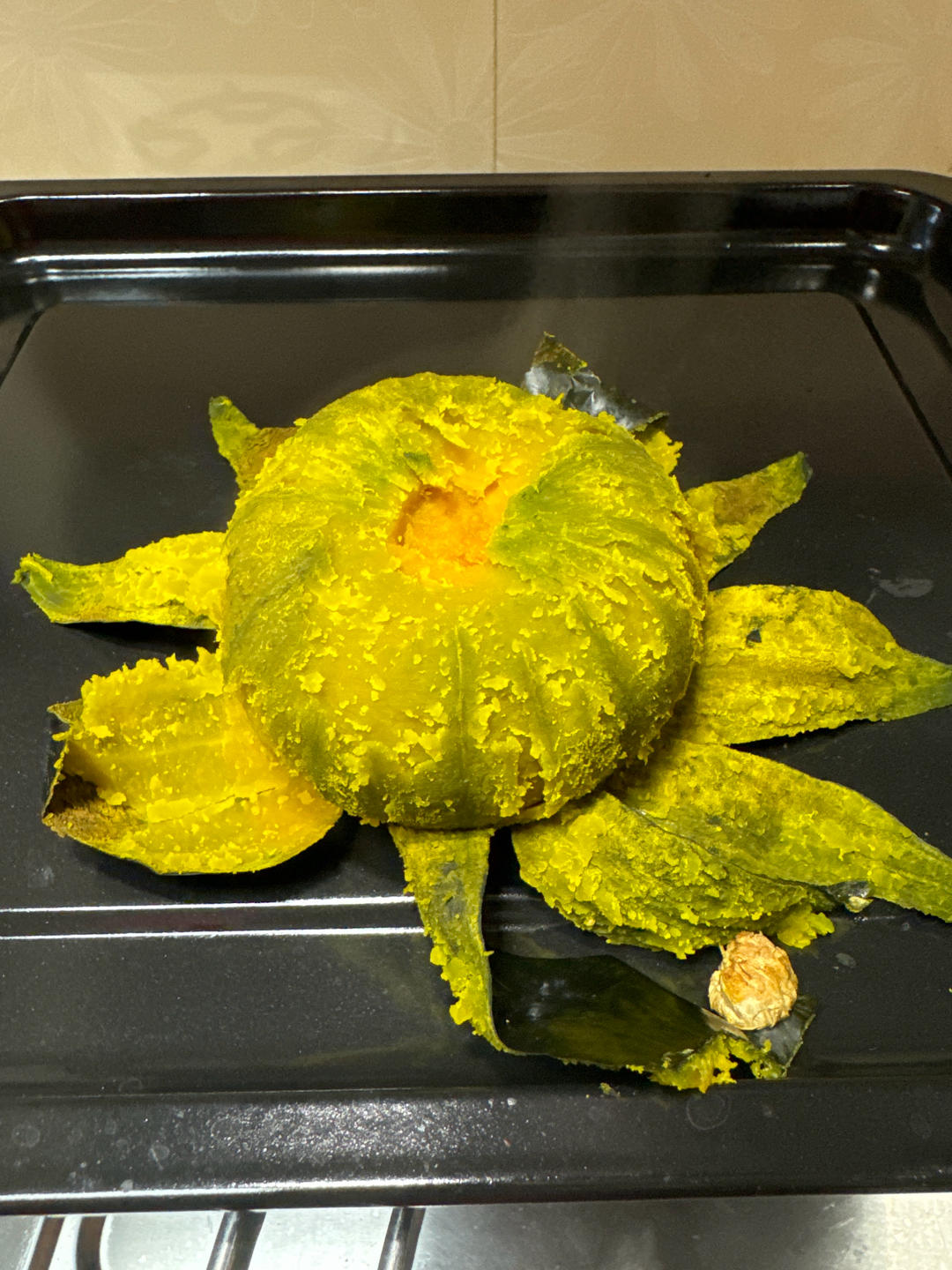 香糯甘甜烤贝贝南瓜