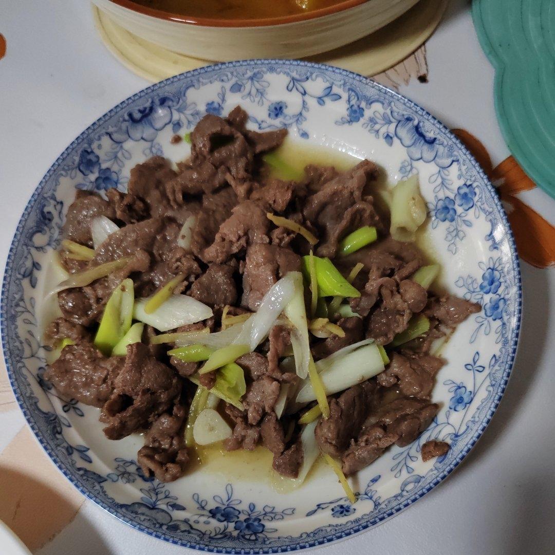 爆炒牛肉片