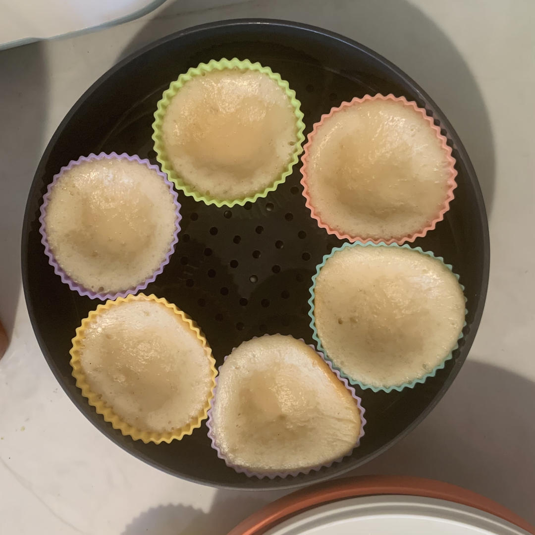 奶香大米发糕(不加泡打粉)
