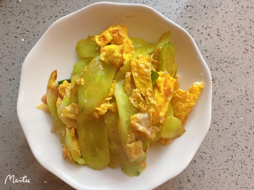 鸡蛋炒黄瓜