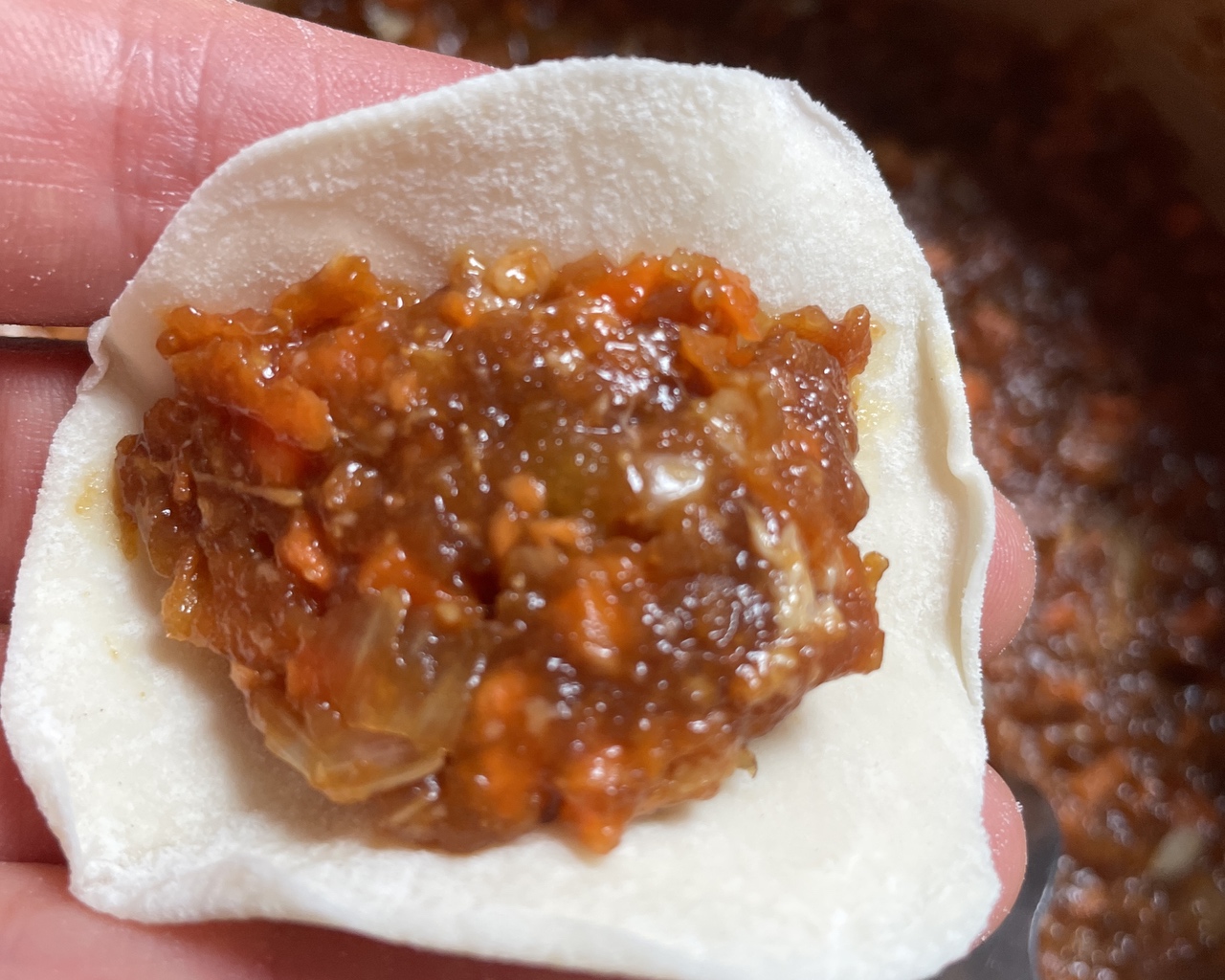 胡萝卜猪肉饺子-简单美味好吃的家庭版的做法 步骤20