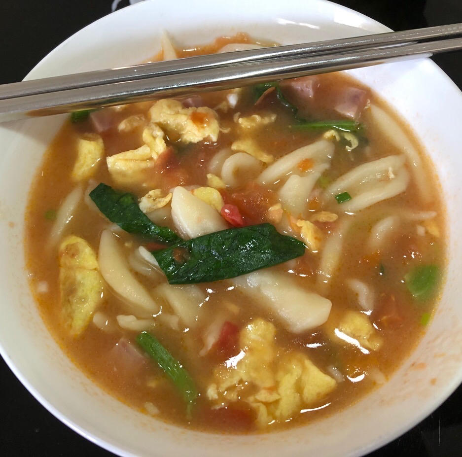 连着3天儿子都点名要吃的晚餐，剪刀面