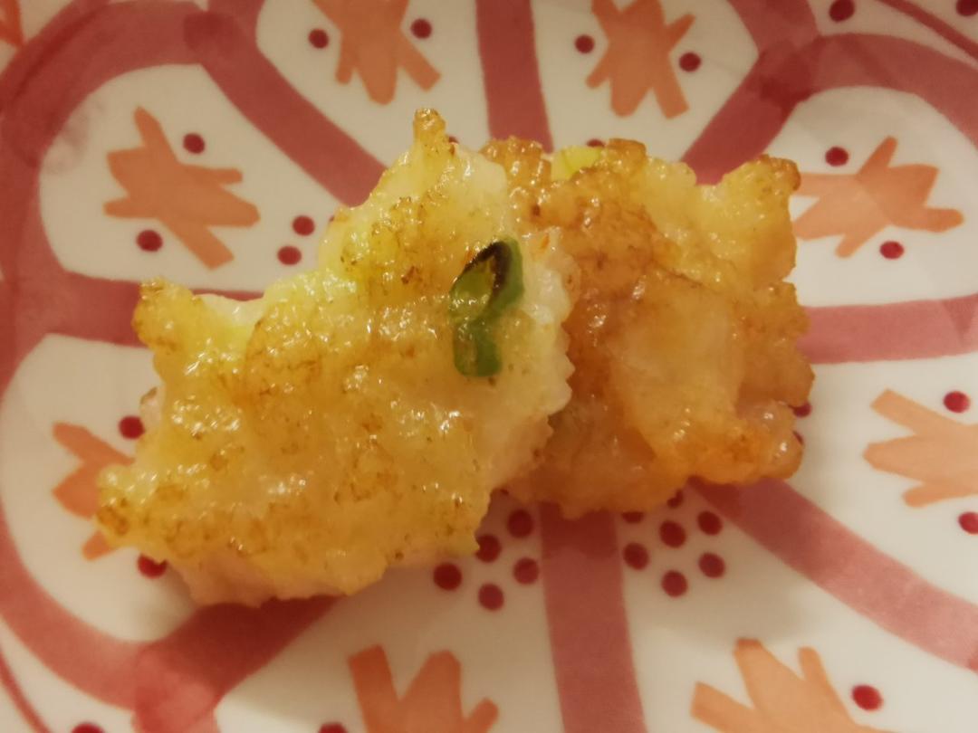 自制虾饼