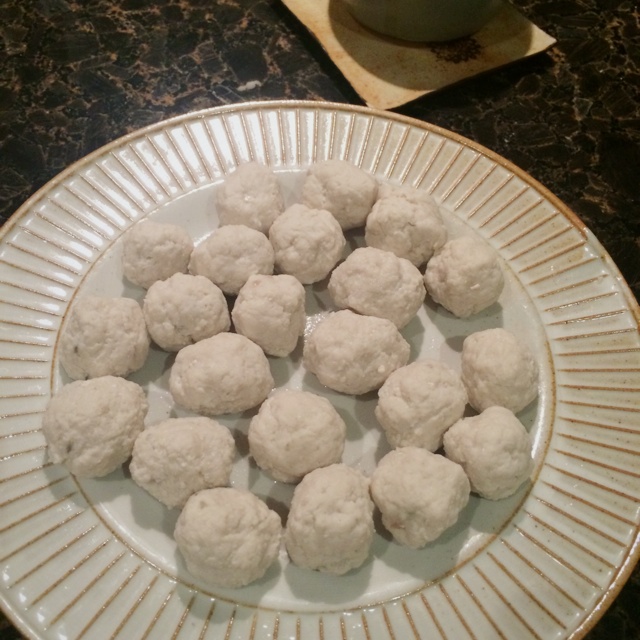 宝宝辅食--鱼丸