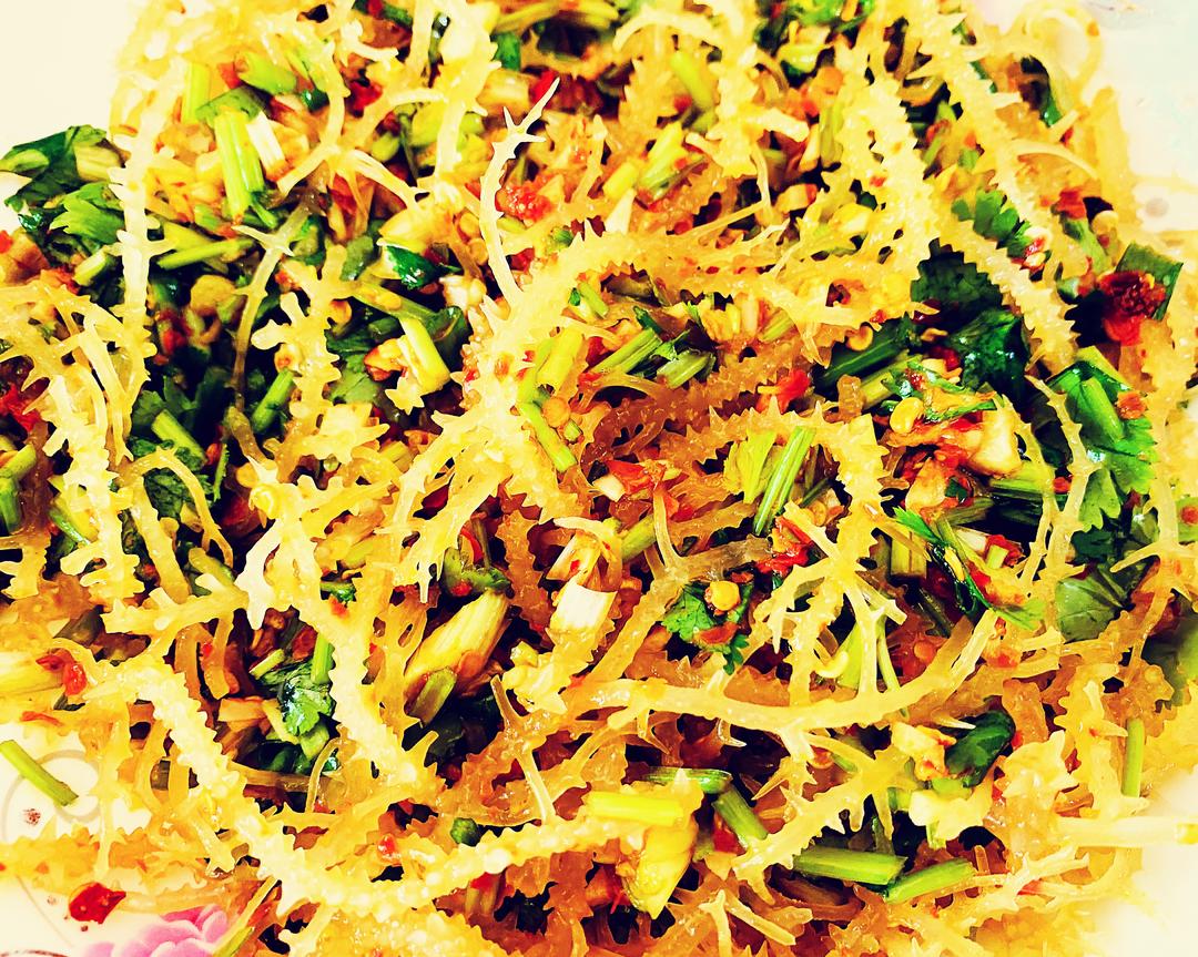 下饭小菜～凉拌鹿角菜的做法