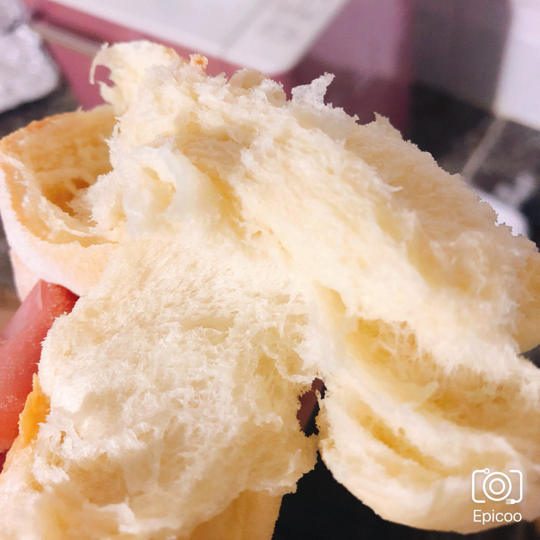 纯奶手撕吐司的做法 步骤1