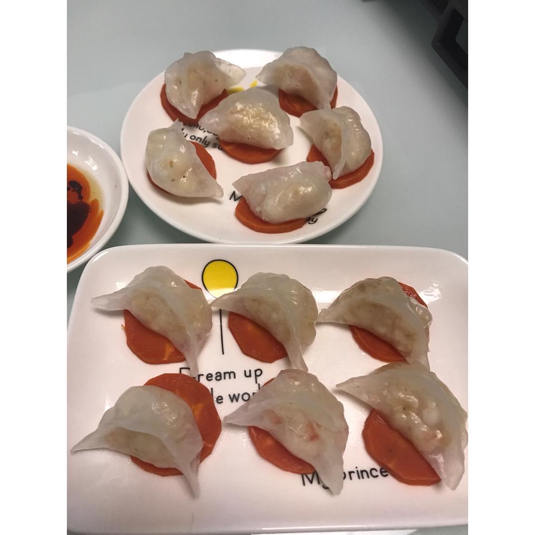 弯梳虾饺