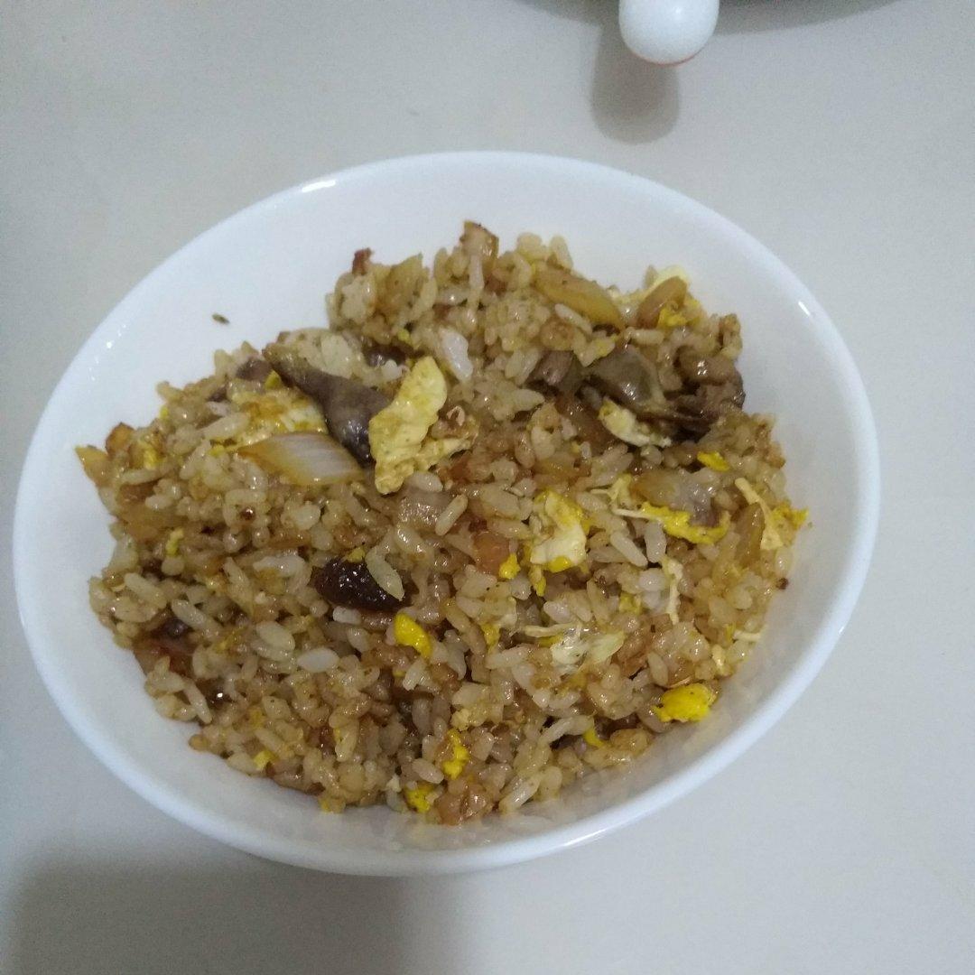羊肉串炒饭