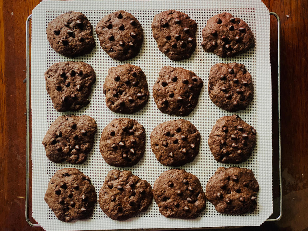 巧克力曲奇-自制趣多多🍪