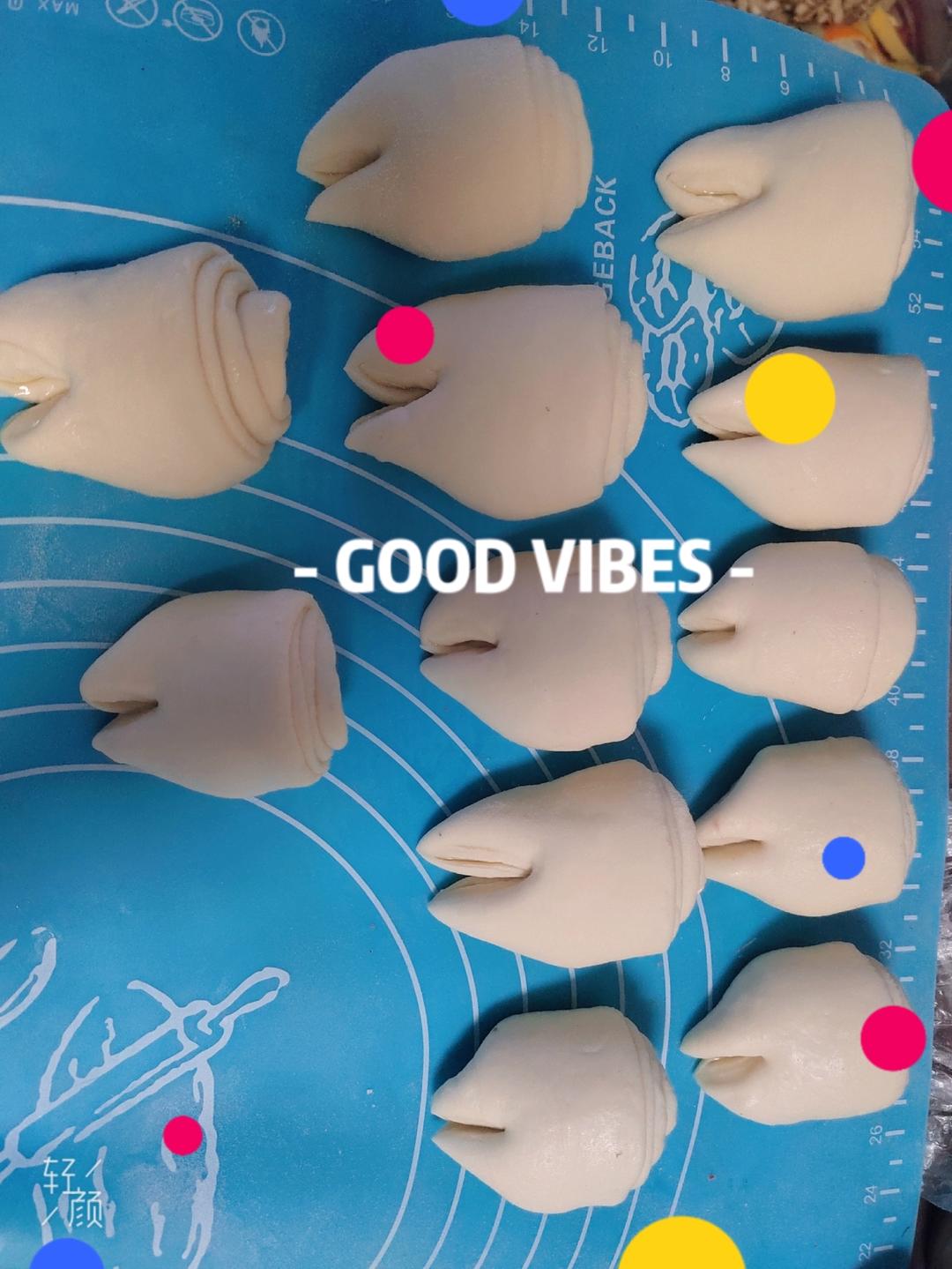 猪蹄馒头（一次发酵）