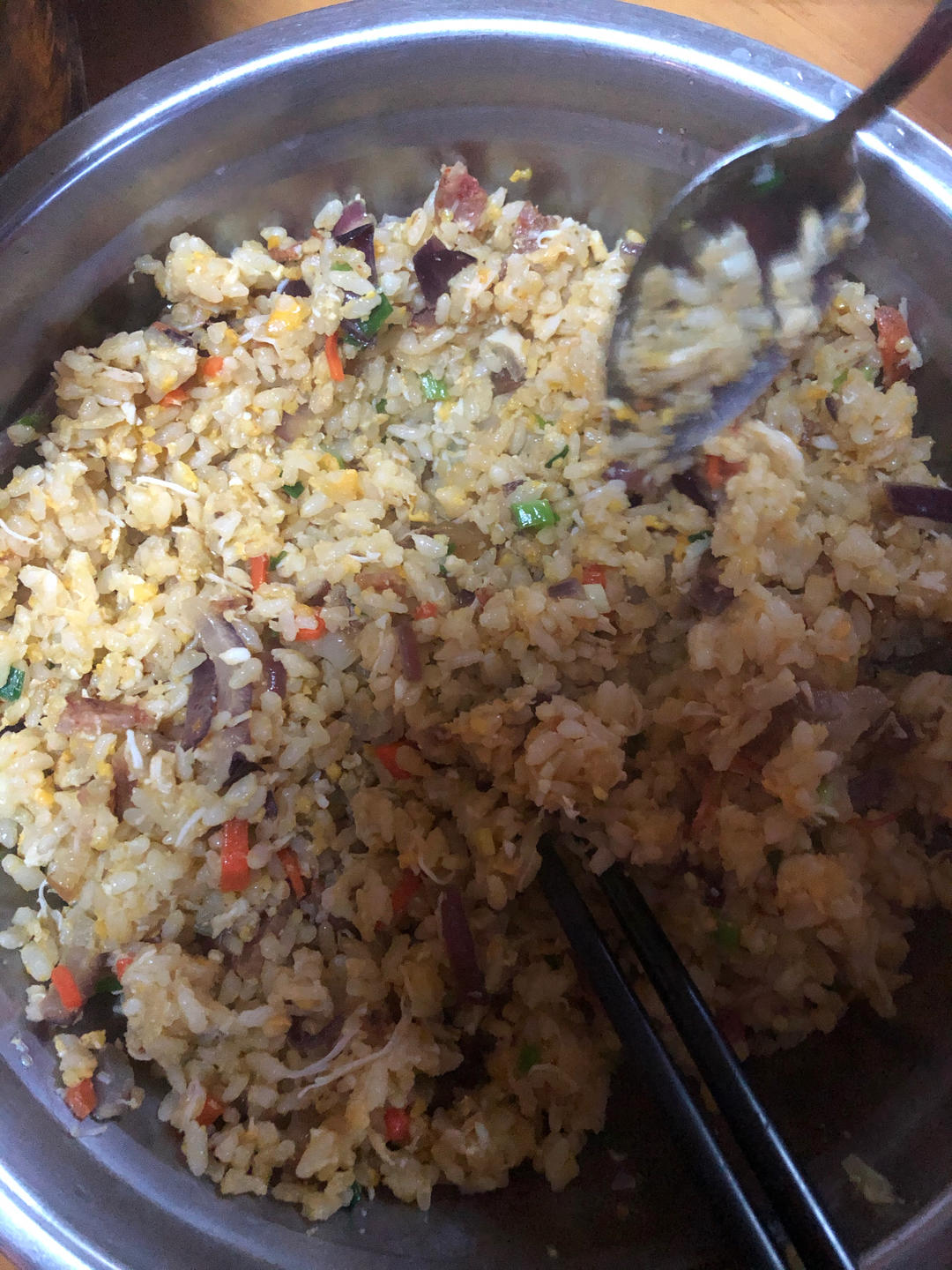 蟹肉炒饭