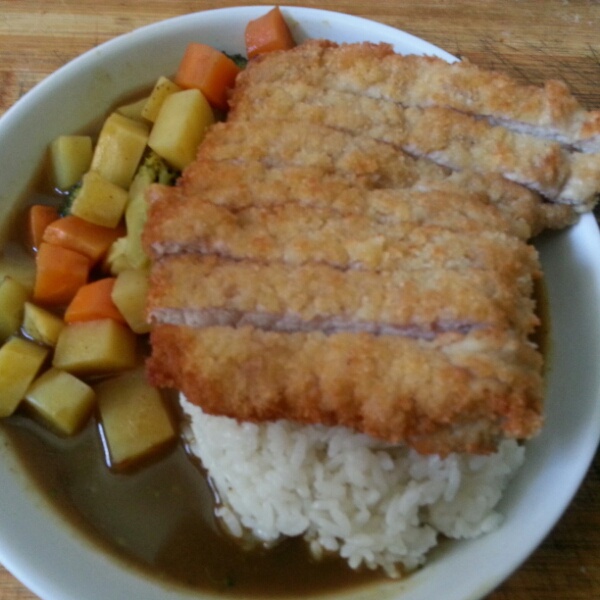炸猪排咖喱饭