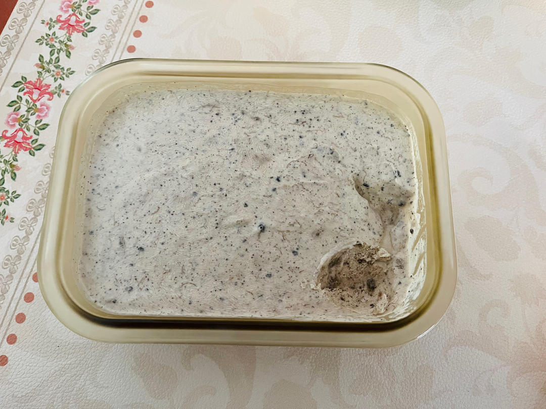 消耗淡奶油 自制奥利奥奶油冰淇淋🍦