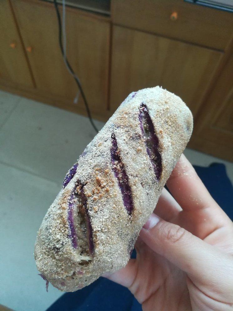 全麦紫薯包