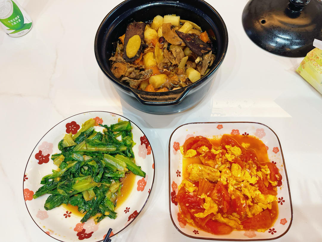 滋补养生！秋日家常菜｜山药黄焖鸭