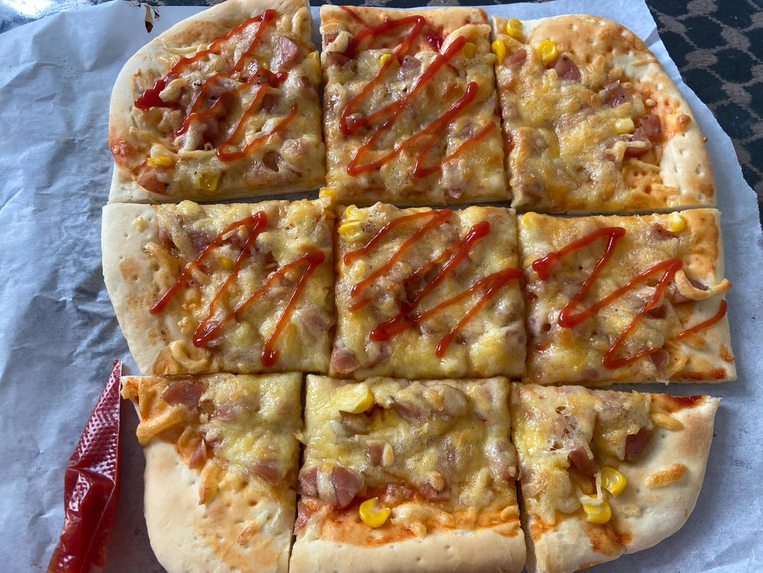 自制厚底披萨面饼