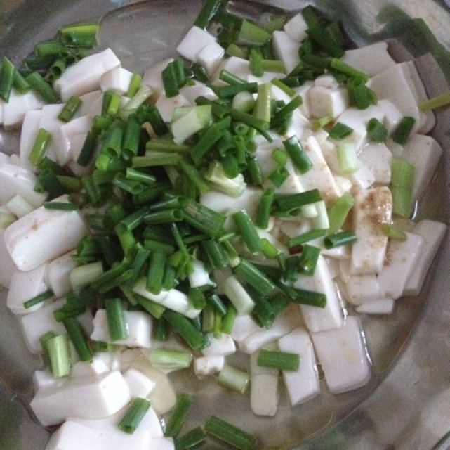 小葱拌豆腐
