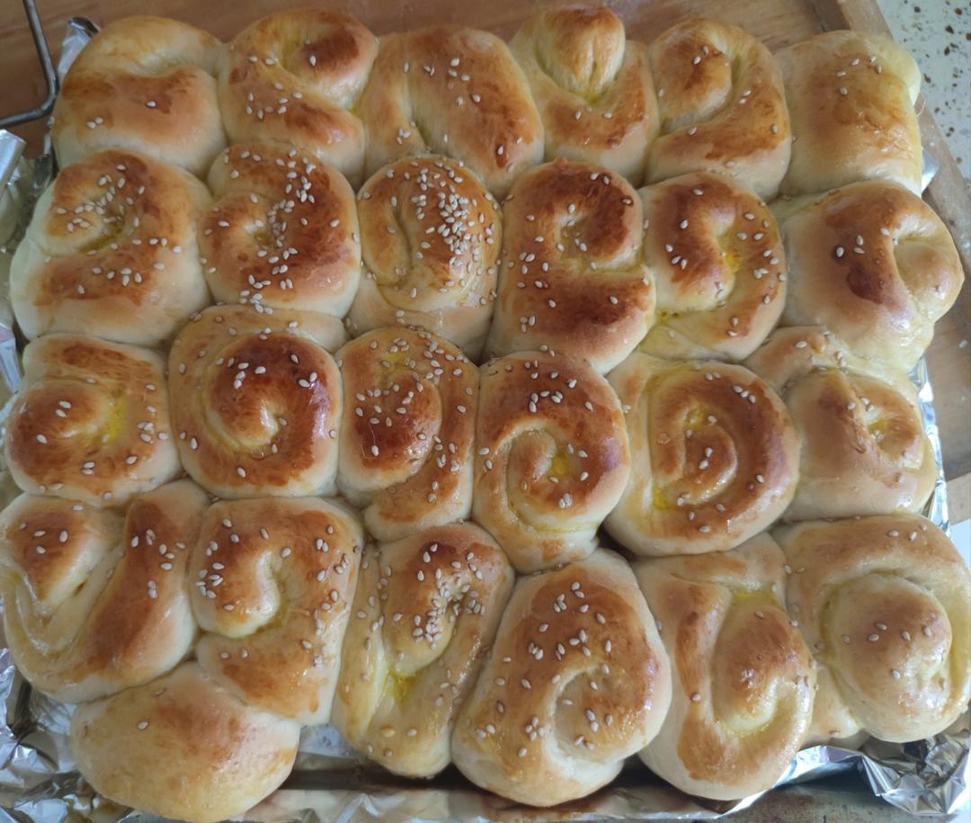 脆底蜂蜜小面包