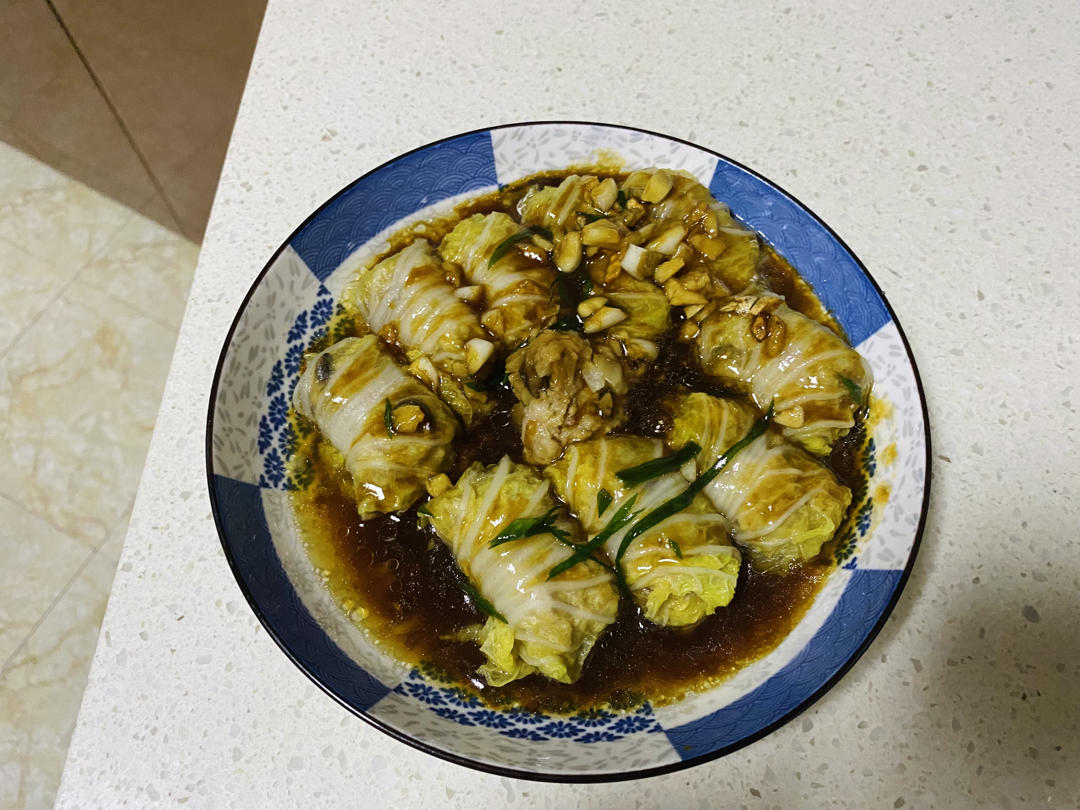 肉酿白菜卷